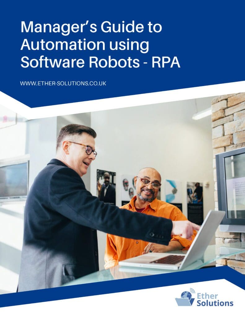 Manager's Guide to Automation using Software Robots